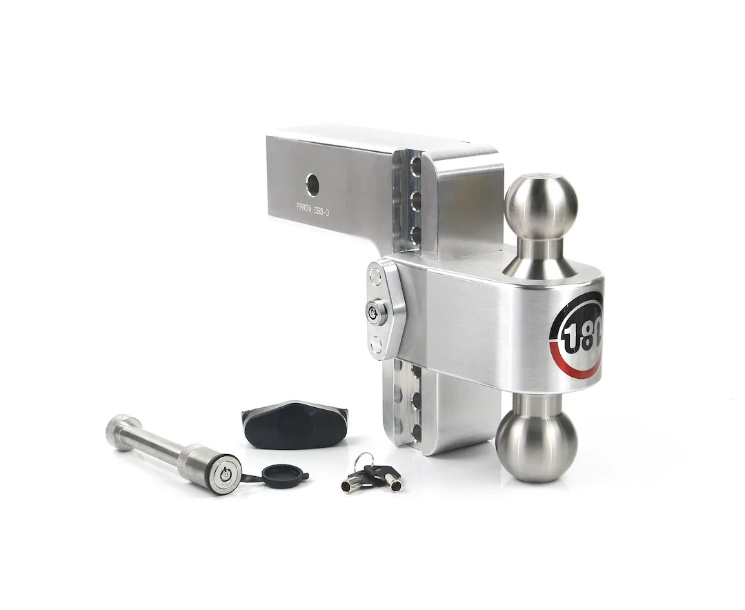 LTB6-3-KA – WEIGH SAFE Trailer Hitch Ball Mount, Fits 3 Inch Receiver 21000 Gross Trailer Weight Turnover Adjustable ...